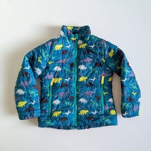 Cat & Jack Dinosaur Puffer Jacket Boys 4t VGUC